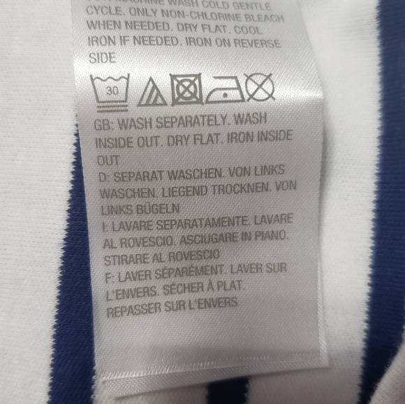 Quaker Factory Striped Patriotic V-Neck Plus 2X NWT - Picture 6 of 7